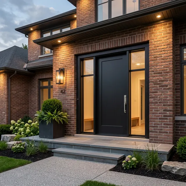 Paris & St. George
                Entry Door Trends: Style Meets Security